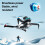 1080P RC Drone for Adults w/ Obstacle Avoidance, Optical Flow, Trajectory Flight, Headless Mode, Gravity Sensor, Brushless Motor, Bag & Battery 6
