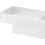 Magnetic Wall-Mounted Umbrella Stand White Adjustable Height 7
