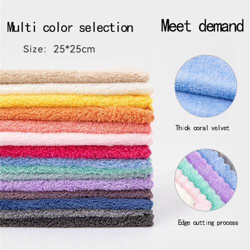 10-Pack Microfiber Cleaning Cloths, 4 Colors (Green/White/Yellow/Black), Multi-Use for Kitchen & Daily Cleaning 2