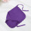 Purple Kitchen Apron with Pocket Short Waist Design 4