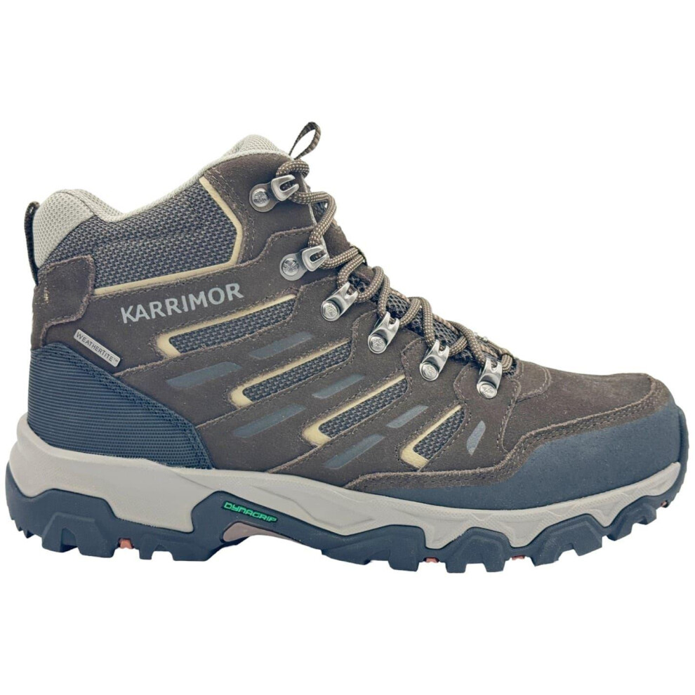 Karrimor (10.5 Uk, Brown) Mens Mount Mid Leather Waterproof Walking Boots