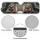 Jeep Windshield Sun Shade US Flag Sloth Print for Wrangler 5