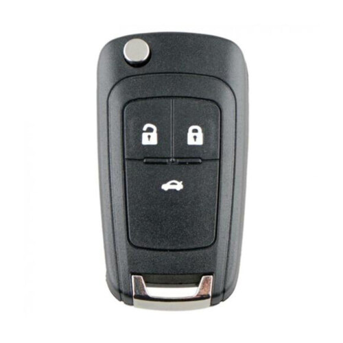 3-Button Remote Flip Car Key Fob Case Shell for Opel for Astra 2