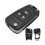 3-Button Remote Flip Car Key Fob Case Shell for Opel for Astra 4