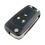 3-Button Remote Flip Car Key Fob Case Shell for Opel for Astra 7