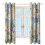 Floral Watercolor Curtain Set 2 Panels 3