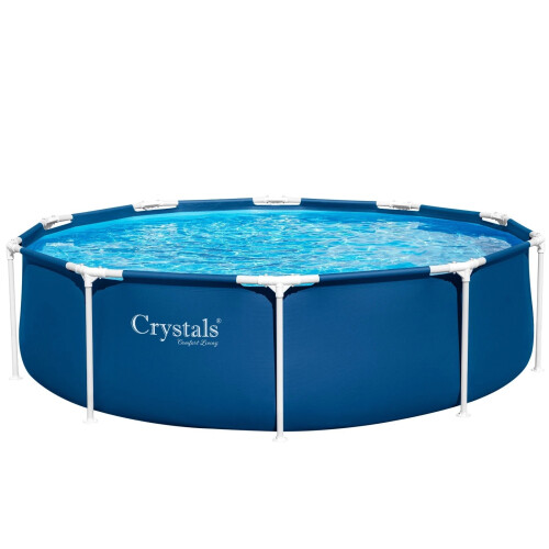 10ft Round Metal Frame Pool 1