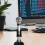 Desktop Microphone Stand Adjustable Boom 2 pcs 3