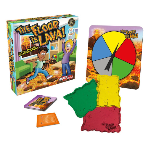 Le sol est un jeu de lave 1