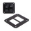 Aluminum Rocker Switch Panel Housing for Car Boat Auto 2