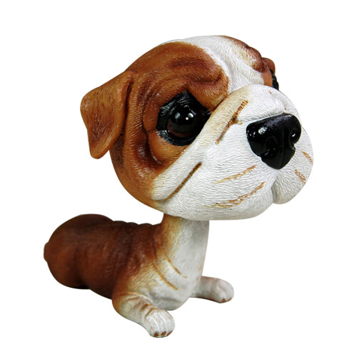 Puppy Bobblehead Car Dashboard Ornament 1pc 1