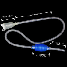 (1.4 meters with filter mouth blue) Aquarium-Schlammsauger & Wasserwechsler