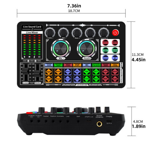 F999 Sound Card User-Friendly for Beginners and 2