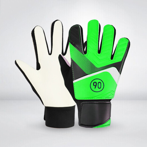 (7#) Torwart-Handschuhe mit Fingerschutz, Allwetter