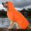 Dog Raincoat Transparent Hood Reflective Trim Adjustable 4