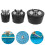 Pool Plug Replacement Pool Plugs Black Rubber 3pcs 5