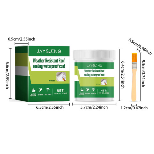 Polyurethane Roof Sealing Coat Waterproof 100ml 2