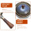 Rotatory Teapot Ceramic with Wooden Handle Portable 8