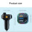 New Car MP3 BT Speaker Multi-function Car MP3 Player Dual USB Car Charger Fast Charge Multi-function 8