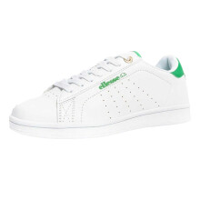 (5 UK, White/Green) Ellesse Womens/Ladies Classic Leather Cupsole Trainers