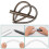 PVC Pipe Bender Manual Tool 420 mm 4-Point Spring 7