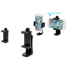 360 Rotating Phone Tripod Mount Clip