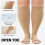 AIGIA Compression Socks Extra Wide Calf 2 Pairs 2