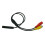 Car Backup Reverse Camera Wire Harness 4-Pin Male to CVBS 7