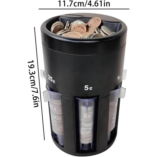 Portable Coin Sorter and Wrapper Machine for US Coins 2