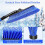 Snow Brush and Ice Scraper 51 Inch Extendable Blue Foam Grip 4