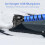 Snow Brush and Ice Scraper 51 Inch Extendable Blue Foam Grip 5