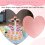 Heart-Shaped Acrylic Cupcake Stand Clear 3-Tier 17-Cupcake 6