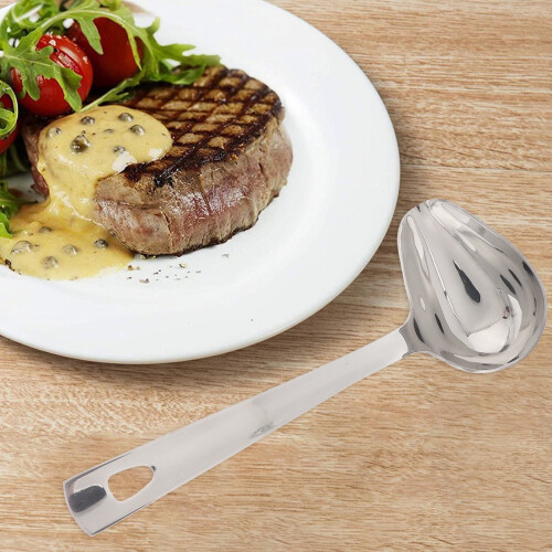 WHAMVOX sauce spoon rust-resistant 21 x 8.5 x 5.5 cm 2