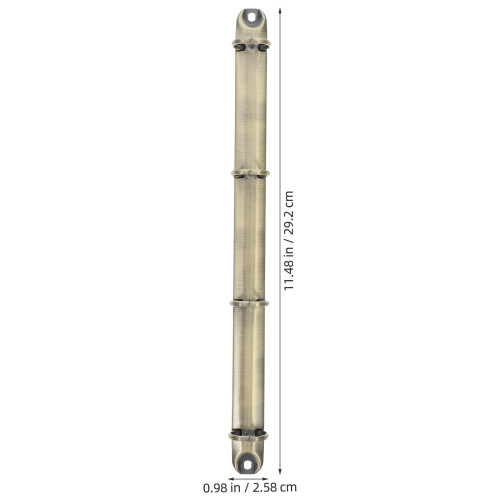 Metal Clip Ring Binder Mechanism 4-Ring A4 1