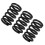 Tremolo Arm Tension Springs Black Metal 3 pcs 4