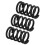 Tremolo Arm Tension Springs Black Metal 3 pcs 3
