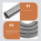 Metal Cable Protector Stainless Steel 1 Set 4