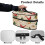 Red Bird Christmas Bell Travel Iron Storage Case 5