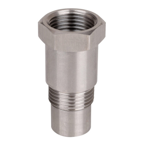 Stainless Steel O2 Sensor Extension Connector 46.5mm 1.83in 1
