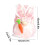 Easter Bunny Doll Decor White Beard Holding Carrot 1 Piece 3