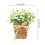 Spring Daisy Flower Basket Decor Simulated Floral Ring 1 3
