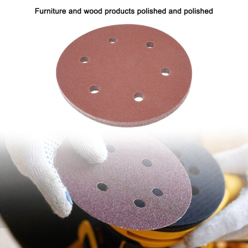Wall Sander Sandpaper Disc 225 mm 6-Hole 120 Grit 1