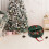 Sac de rangement rond pour couronne de Noël 75 cm, simple couche 8