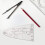 Parabolic Stencil for Teachers and Students, Cosine Ruler 6