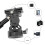 Panoramic Tripod Fluid Head with Quick Release Plate and 2
