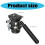 Panoramic Tripod Fluid Head with Quick Release Plate and 5
