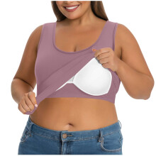Damen-Freizeitshirt, Fitness, Workout, Laufen, Tanktops-Lila XL