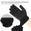 USB Heated Knitted Gloves Full-Finger Touchscreen Winter 3