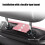 Car Seat Cushion with Back Support Hot Pink 6