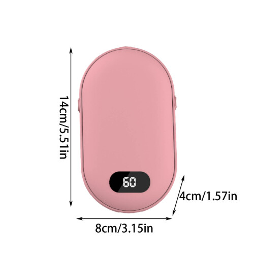 Rechargeable Hand Warmer 5200mAh Dual-Sided 20H 1